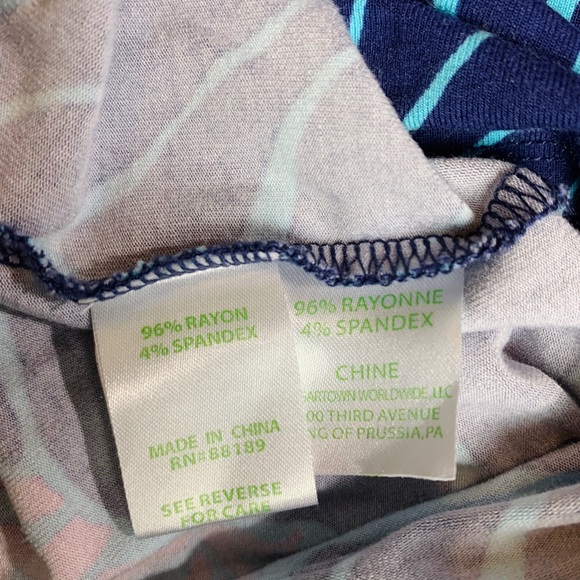 Lilly Pulitzer Maxi Skirt Palm Leaf Zebra Print - Picture 7 of 8